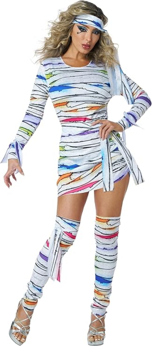 Neon Mummy - Adult Costume