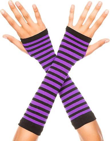 Opaque Stripes Arm Warmer