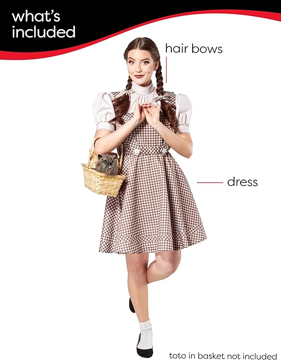The Wizard of OZ: Dorothy - Adult Costume