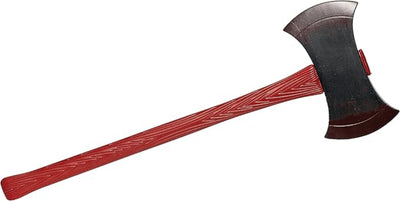 30" Double Sided Plastic Axe - Halloween Accessory
