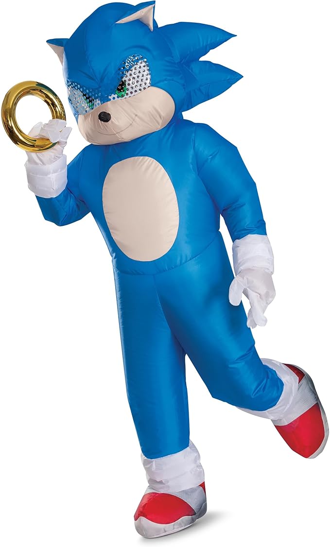 Inflatable Sonic - Sonic 3 Adult Costume