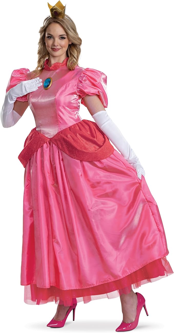 Princess Peach - Deluxe Adult Costume