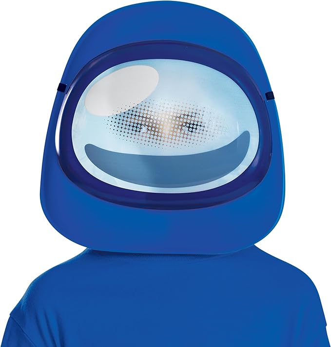 Among Us Blue Imposter Mask One Size Among Us Blue Imposter Mask One Size