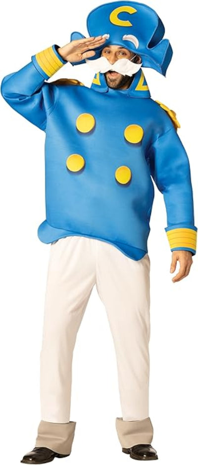Cap'n Crunch Cereal Sea Captain - Adult Costume