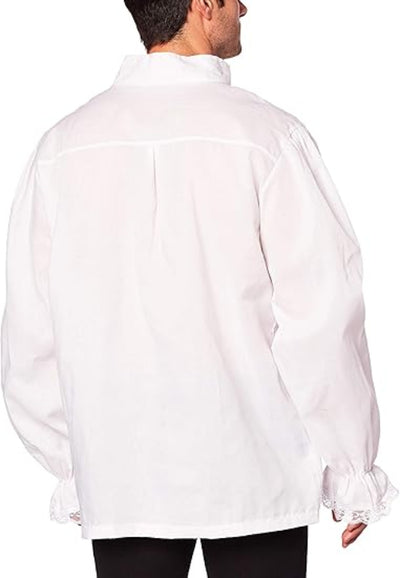 Mens Ruffled Colonial Shirt - Adult Costume
