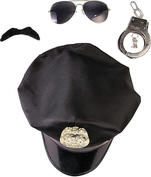 Instant Police Accessory Kit - Adult