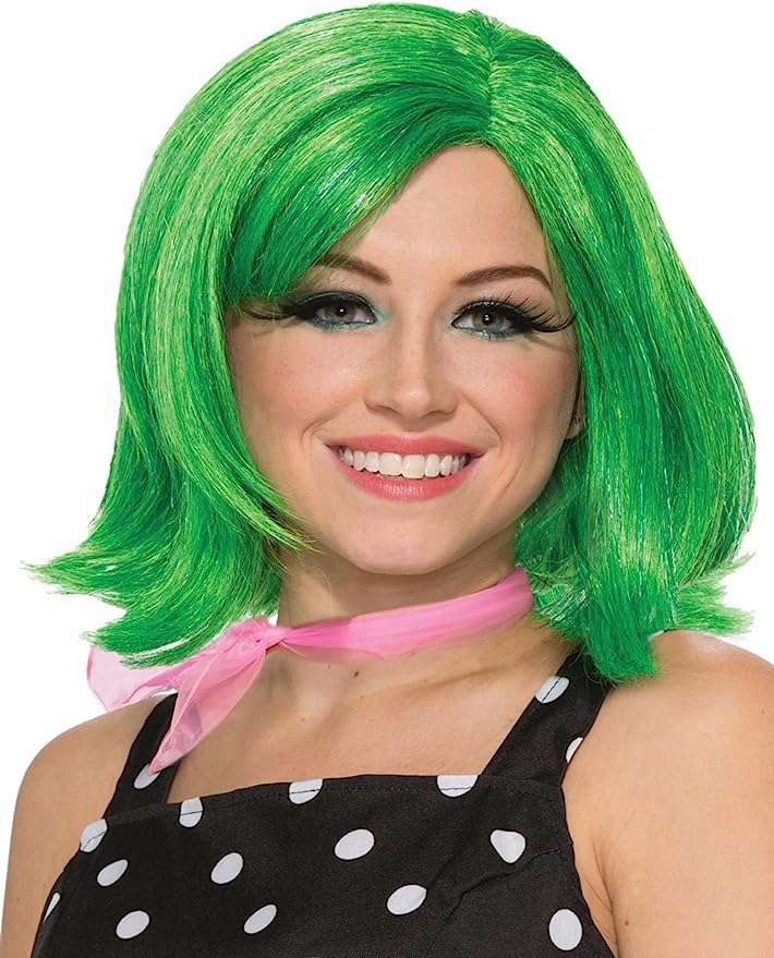 Green Pixie - Adult Wig