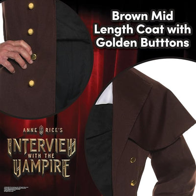 Anne Rice's Interview With The Vampire - Lestat's Travel Coat - Adult Costume