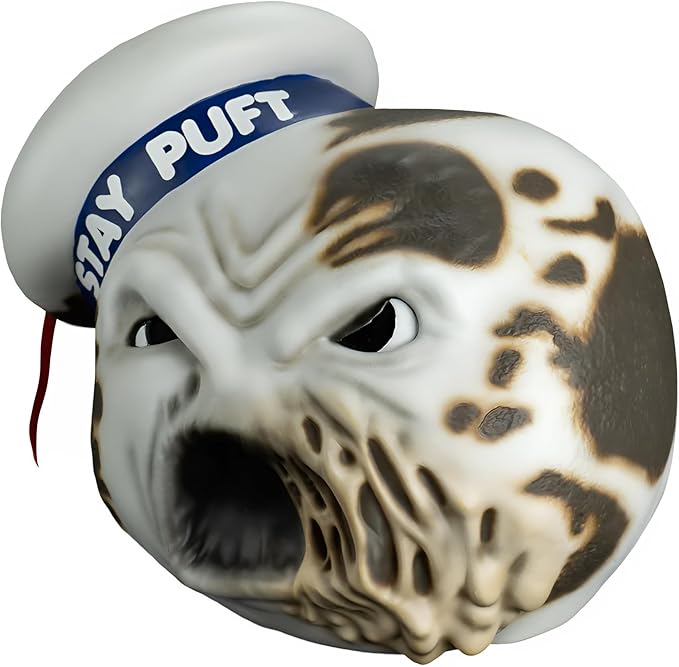 Toasted Stay Puft Marshmallow Man - Ghostbusters - Adult Vinyl Mask