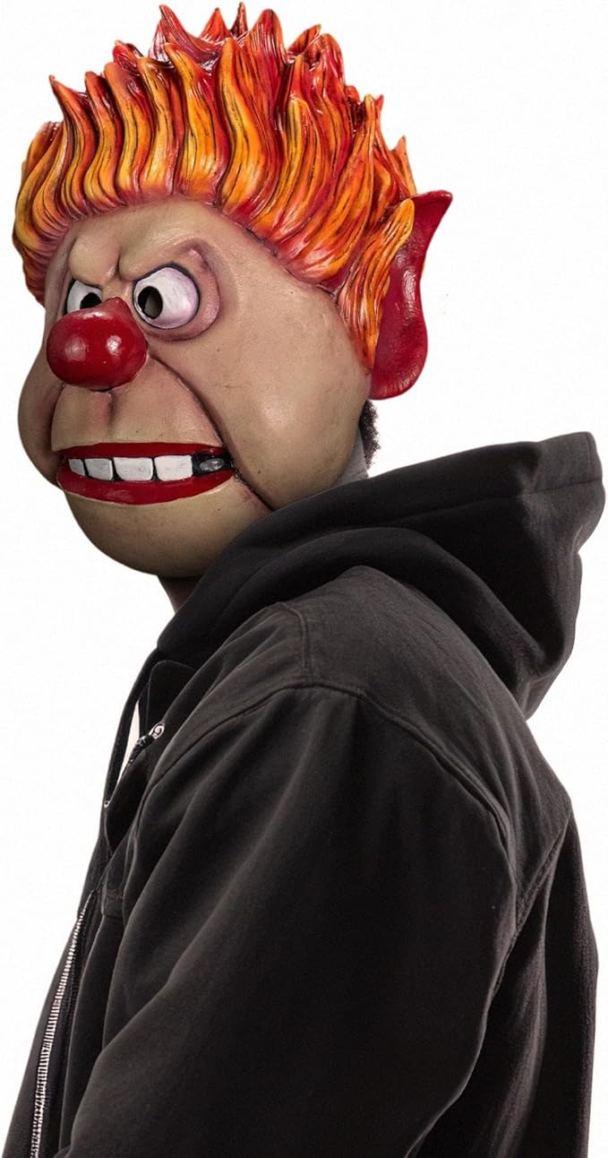 The Year Without a Santa Claus: Heat Miser Adult Latex Overhead Mask