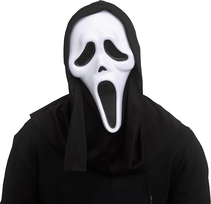 Ghost Face - Light-Up/ Multi-color - Adult Mask