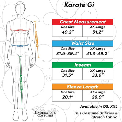 Karate Gi - Adult Costume