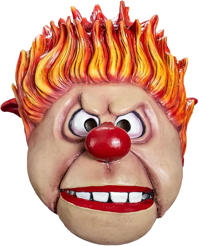 The Year Without a Santa Claus: Heat Miser Adult Latex Overhead Mask