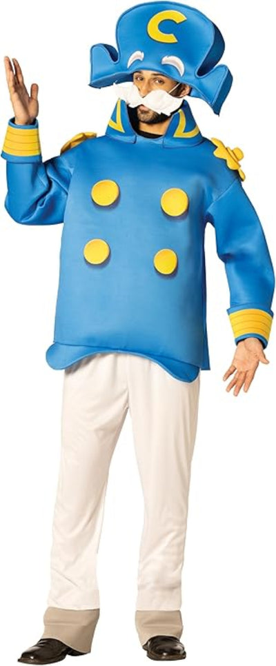 Cap'n Crunch Cereal Sea Captain - Adult Costume