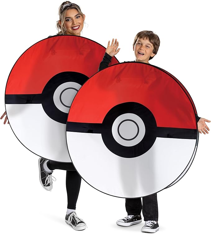 PokeBall Pop-Out - Pokémon Child/Adult Costume - Chicago Costume Company