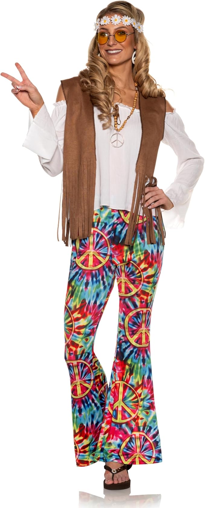 Fringed Hippie Set - Adult Costume