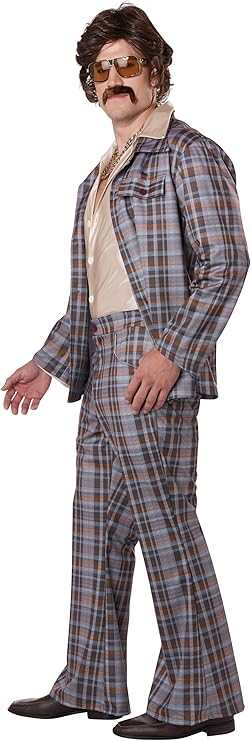 70's Plaid Stallion - Adult Costume