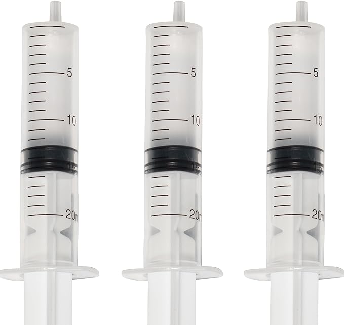 Faux Halloween Plastic Syringes - 3 Pack Prop
