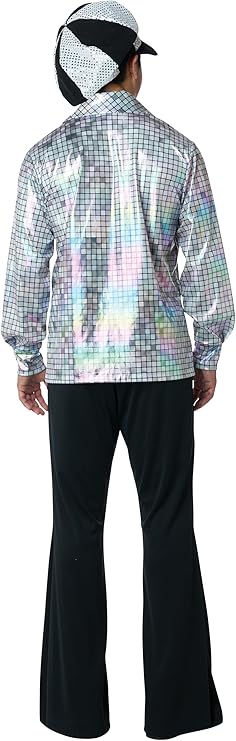 Disco Shirt & Hat Set - Adult Costume - Chicago Costume Company