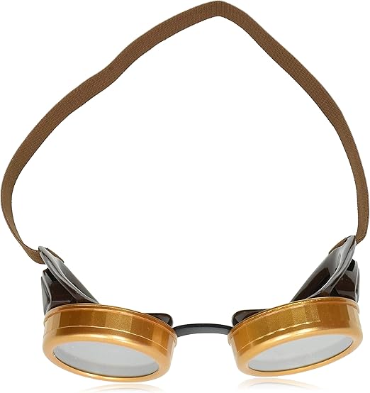 Brown Steampunk Goggles - Adult Accessory