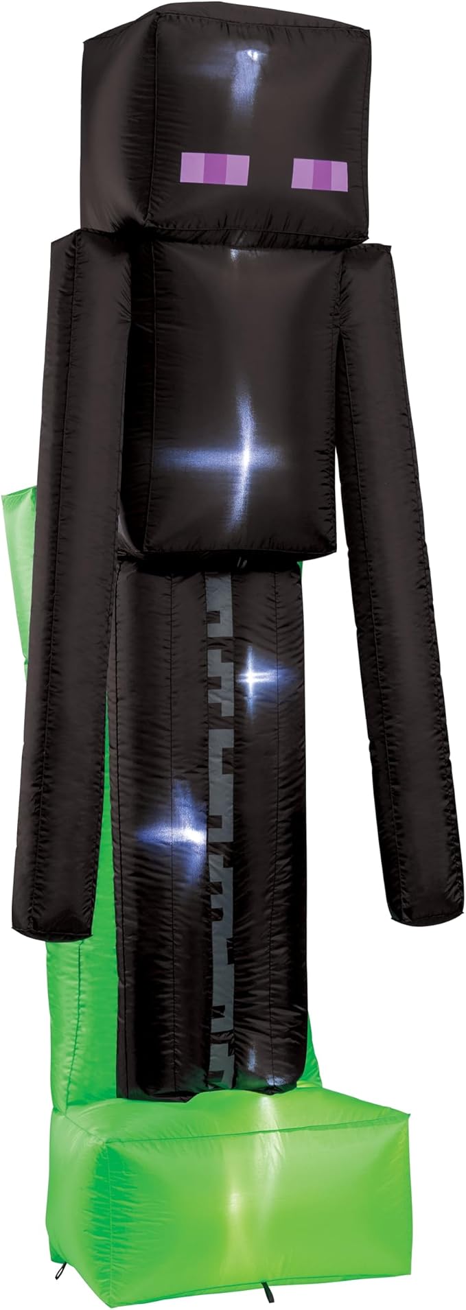 Costume Accessory Disguise Minecraft Enderman Block Head Kid | Cuotas sin interés Costume Accessory Disguise Minecraft Enderman Block Head Kid | Cuotas sin interés