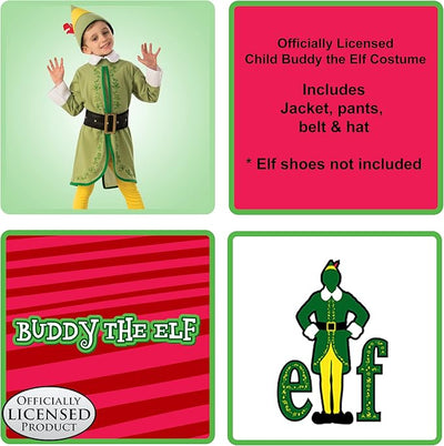 Buddy The Elf Child Costume