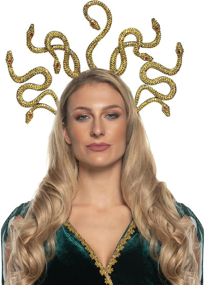 Medusa Snake Headpiece - Adult