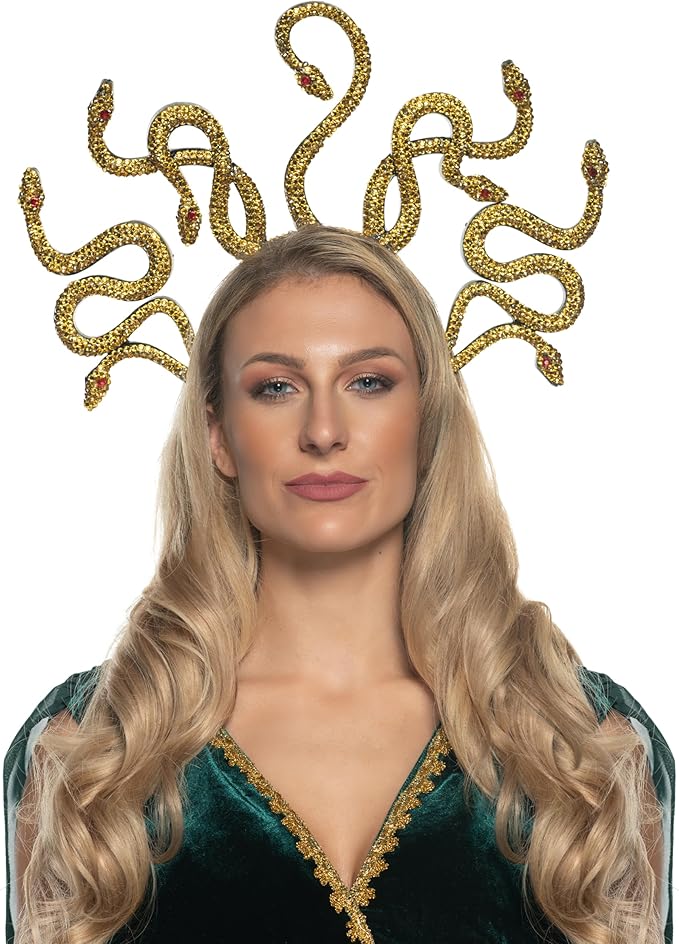 Medusa Snake Headpiece - Adult