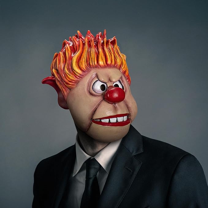 The Year Without a Santa Claus: Heat Miser Adult Latex Overhead Mask