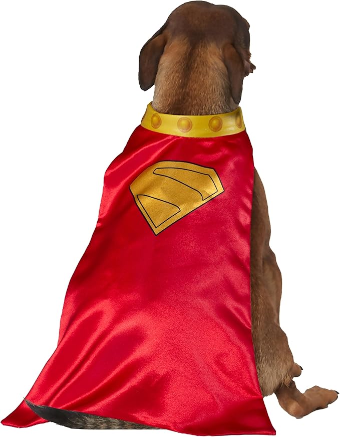 Krypto Pet Cape & Collar - Superman