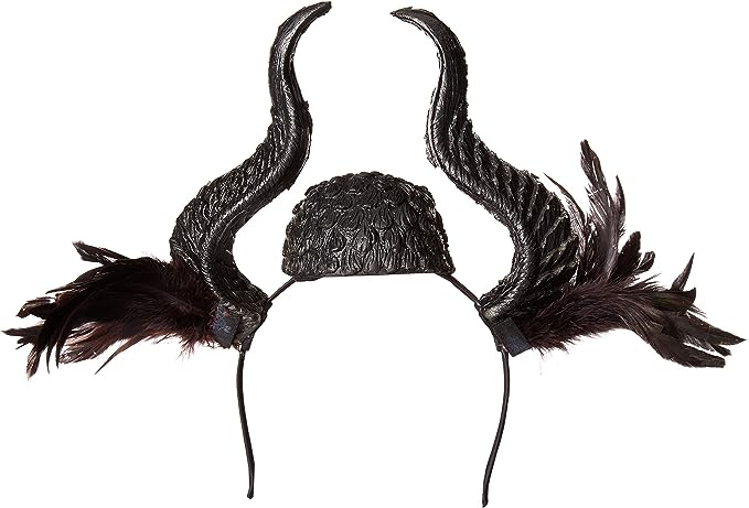 Supersoft Raven Horns - Adult Accessory
