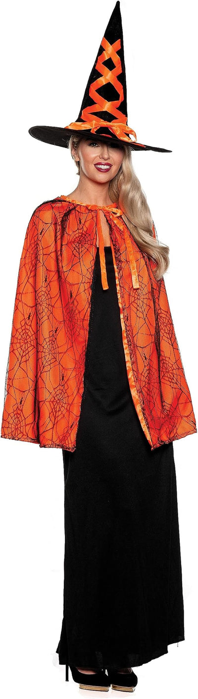 Witch Hat & Cape - Adult Set