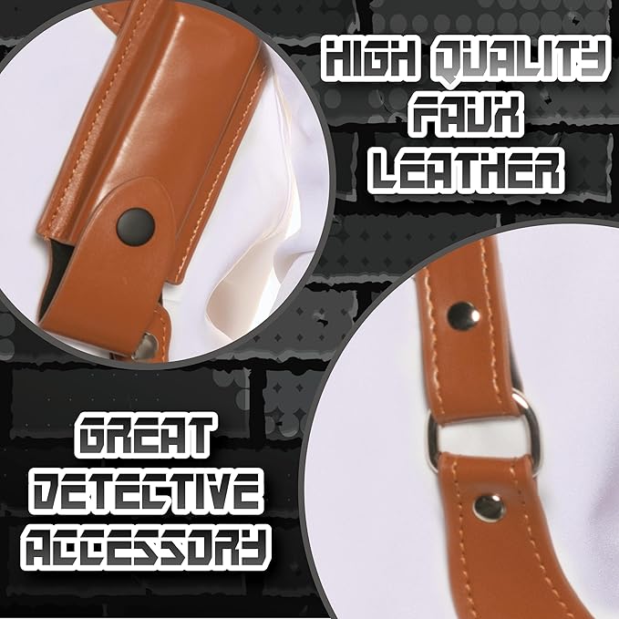 Faux Leather Shoulder Holster - Costume Accessory - Chicago Costume Company