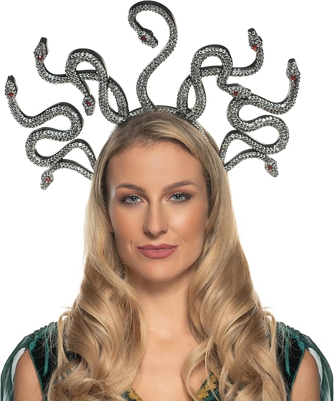 Medusa Snake Headpiece - Adult