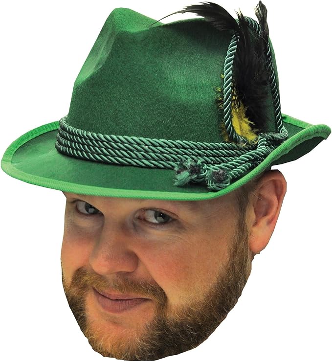 Green Oktoberfest Hat - Adult