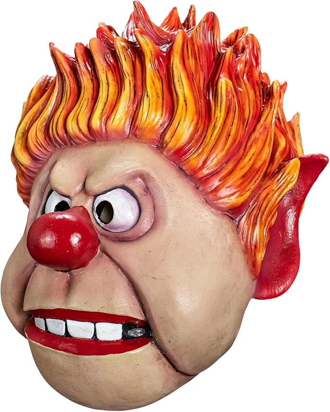 The Year Without a Santa Claus: Heat Miser Adult Latex Overhead Mask