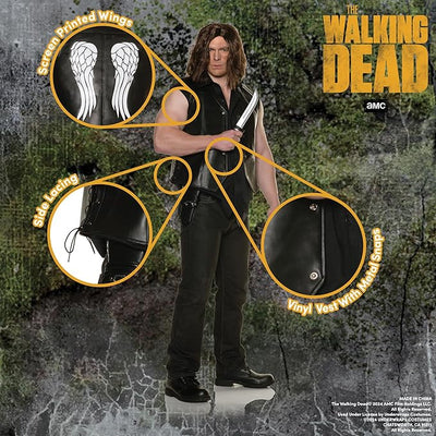 Daryl Dixon's Biker Vest - The Walking Dead - Adult Costume