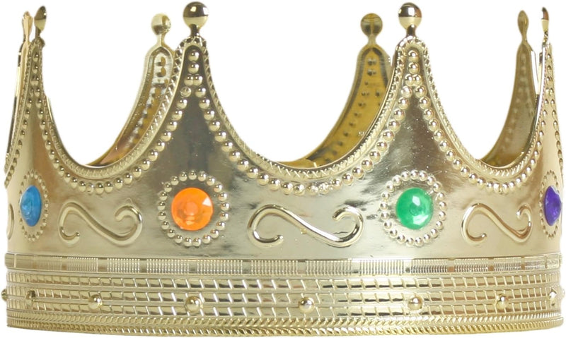 Jeweled King Crown - Costume Accessory