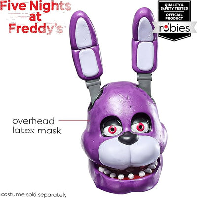 Bonnie - Five Nights at Freddy's Deluxe Adult Overhead Latex Mask