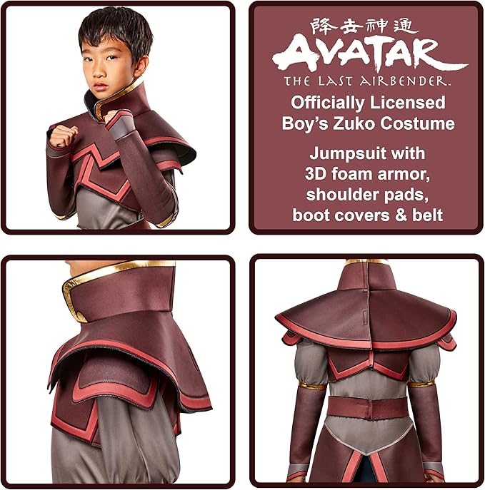 Zuko - Avatar The Last Air Bender - Child Costume