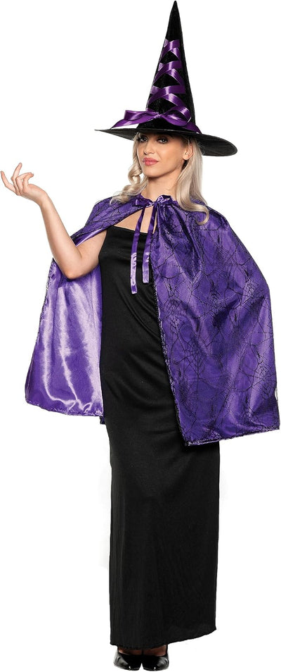 Witch Hat & Cape - Adult Set