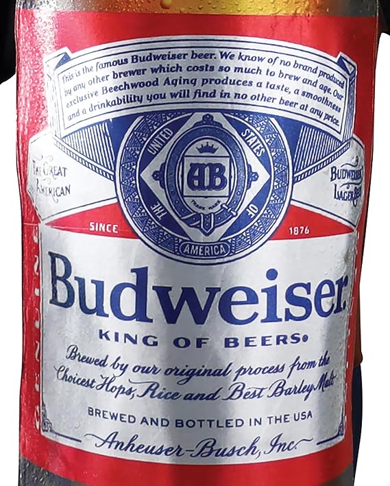 Budweiser Bottle - Adult Costume
