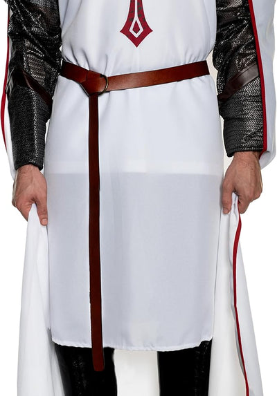 64" Long Medieval Belt with Ring Closure