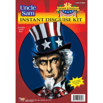 Heroes in History : Uncle Sam Instant Disguise Kit