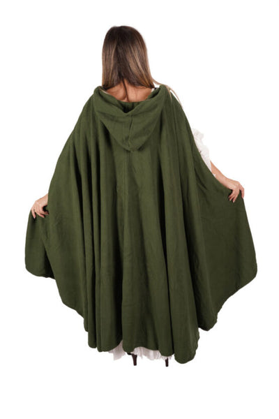 Fleece Cloak with Hood