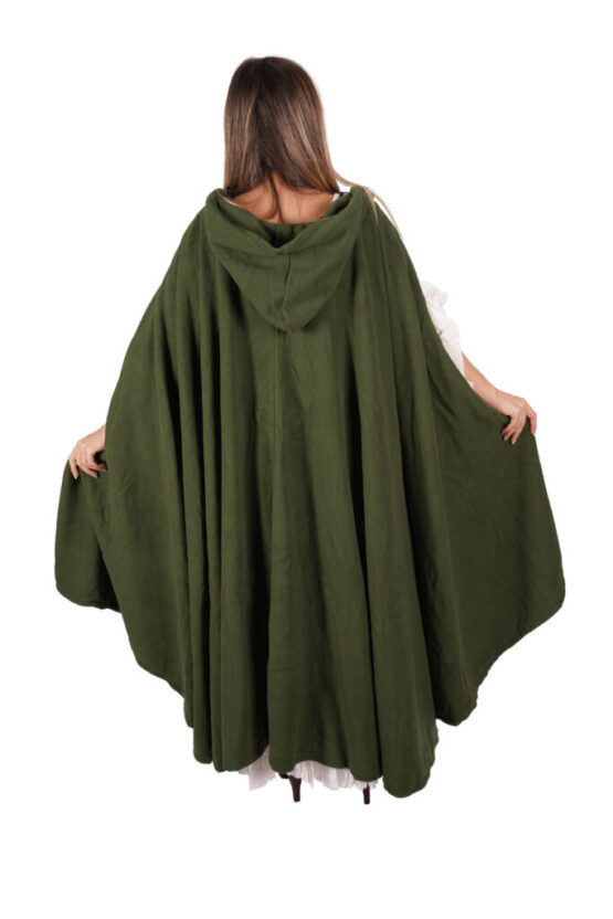 Fleece Cloak with Hood