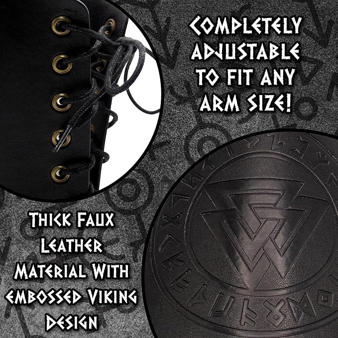 Viking Warrior Arm Guards - Costume Accessory - Chicago Costume Company