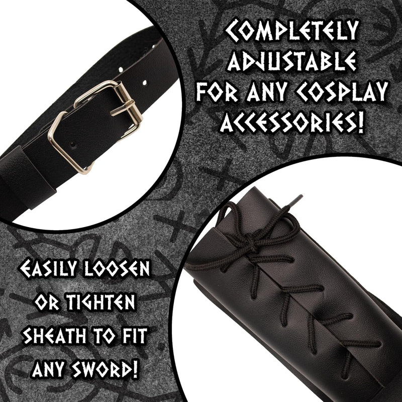 Warrior Sword Sling Holster - Costume Accessory - Chicago Costume Company