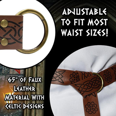 64" Medieval Celtic Belt - Chicago Costume Company