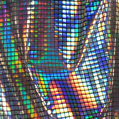 70's Hologram Mini Dress - Adult Costume